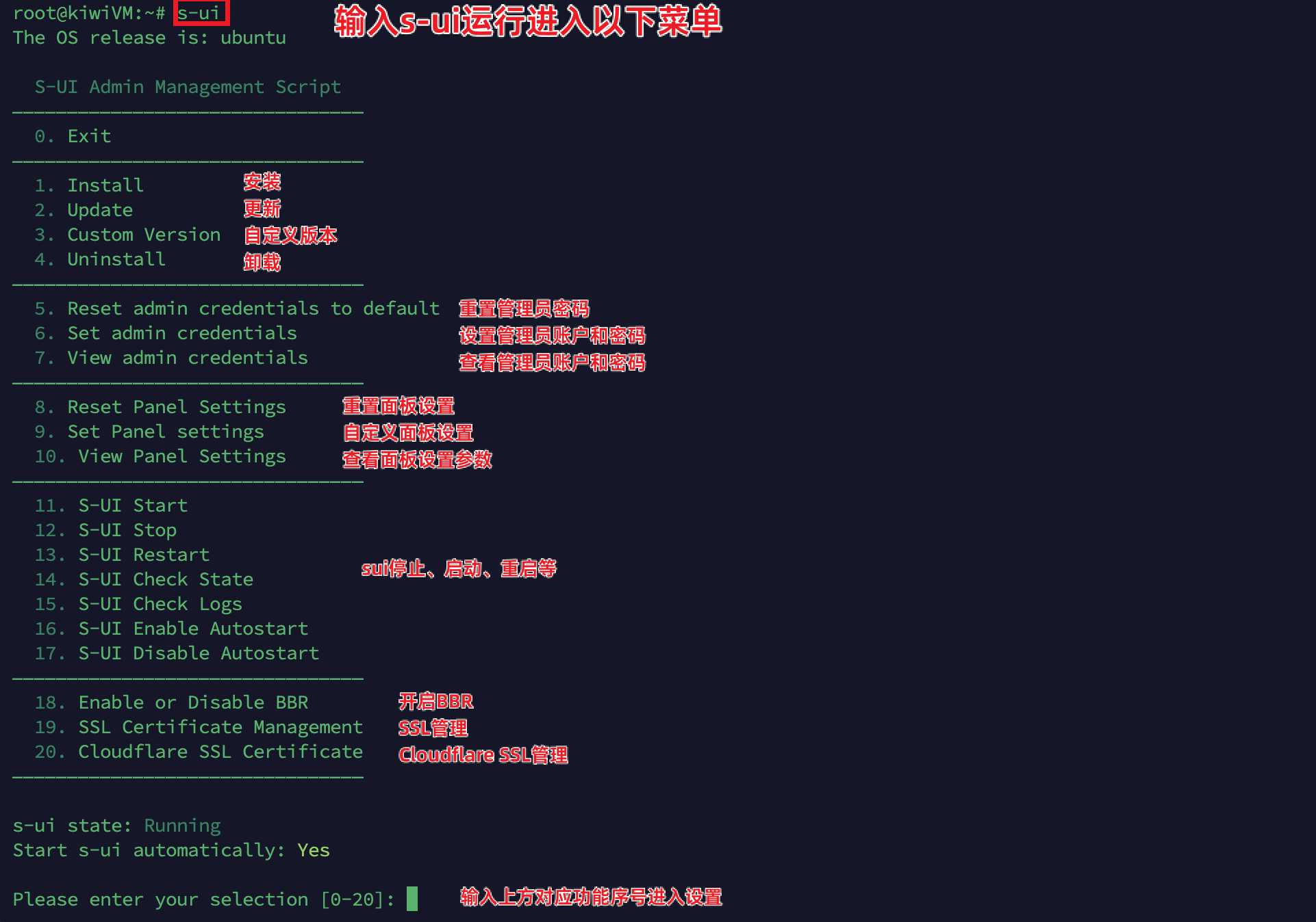 零基础新手节点搭建教程、S‐UI面板自建上网节点、包含多协议应有尽有、一次学会